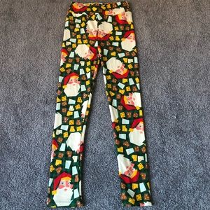 LuLaRoe Kids Christmas Leggings